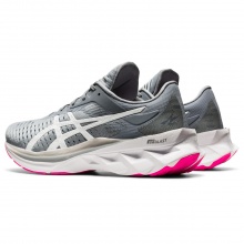 Asics Running Shoes Novablast (Cushioning) Grey Women